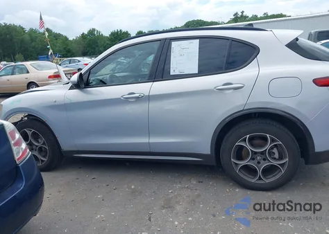 2022 Alfa Romeo Stelvio Ti Awd from USA, damaged, VIN ZASPAKBNXN7D33943